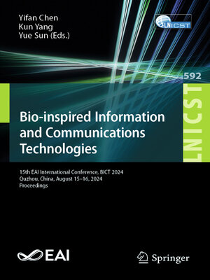 cover image of Bio-inspired Information and Communications Technologies